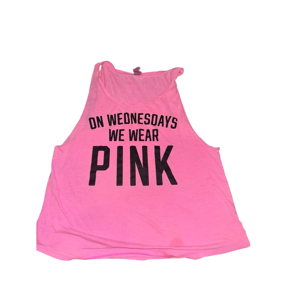 Y2K PINK Victoria's Secret
On Wednesdays We Wear Pink
Tank
